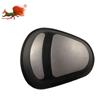 Design de moda Protectores de ombro de metal para proteção e estilo em preto
