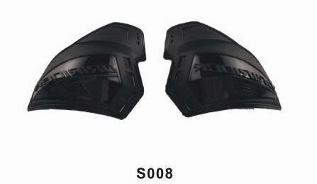 Protectores de ombro metálicos de design de moda de longa duração para proteção de ombros