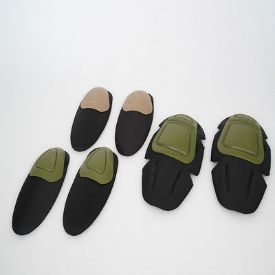 100% poliéster uniforme com elasticidade ajustável almofadas respiráveis para joelho e cotovelo