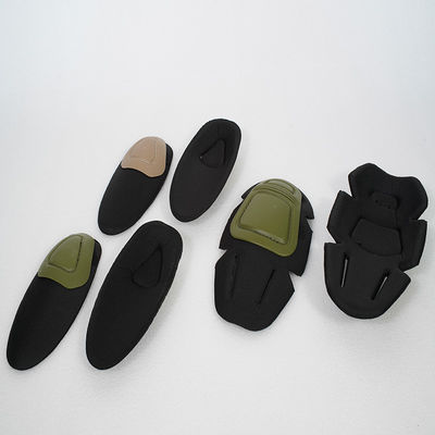 100% poliéster uniforme com elasticidade ajustável almofadas respiráveis para joelho e cotovelo