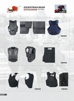 Tamanhos XS-XL Roupas de equitação pretas concebidas para a melhor experiência de equitação