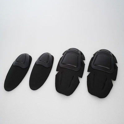 100% poliéster uniforme com elasticidade ajustável almofadas respiráveis para joelho e cotovelo