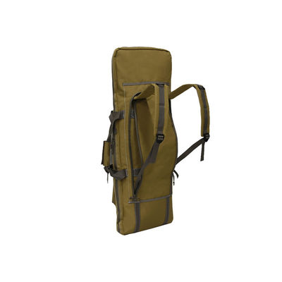 Saco esportivo de grande capacidade Molle Verde Mochila para caminhadas Zipper Hasp fechamento