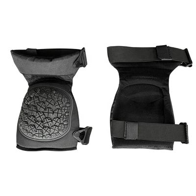 Pads de cotovelo de joelho preto para proteção de treinamento esportivo