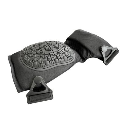 Pads de cotovelo de joelho preto para proteção de treinamento esportivo