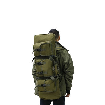 Mochila de acampamento ao ar livre com 3 sacos Molle Bag e material de poliéster