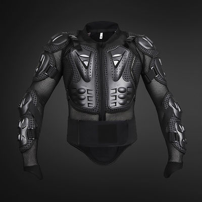 Equipamento de proteção leve de condução para proteção desportiva 0,59 kg preto/preto e vermelho
