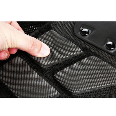 Equipamento de proteção leve de condução para proteção desportiva 0,59 kg preto/preto e vermelho