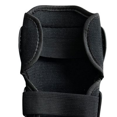 Protectores de joelho do cotovelo preto para corridas de equitação Um tamanho para todos e personalizável