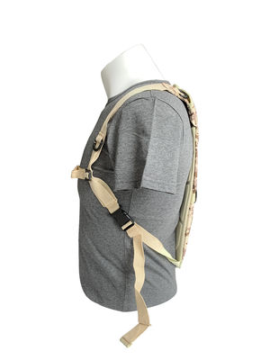 Mochila Multicolor com garrafa de água para treino multifunção