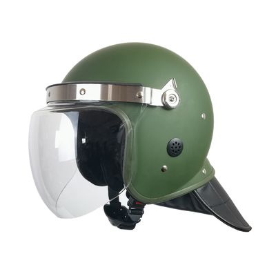 Unisex ABS capacete protetor de cabeça com visor tela sensível ao toque personalizada