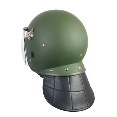 Unisex ABS capacete protetor de cabeça com visor tela sensível ao toque personalizada