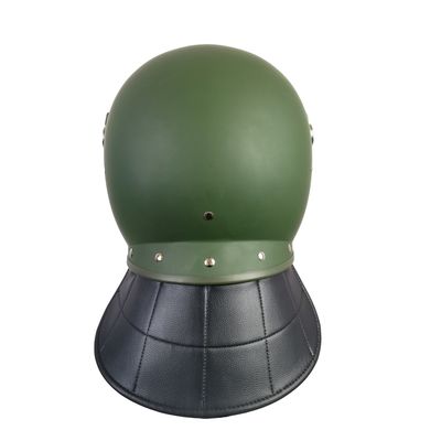 Unisex ABS capacete protetor de cabeça com visor tela sensível ao toque personalizada