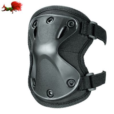 Logotipo personalizado Black Knee Elbow Pads para proteção duradoura