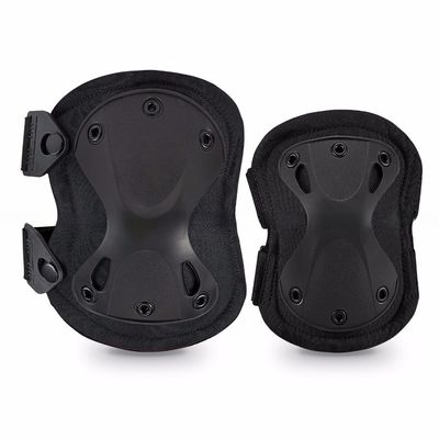 Logotipo personalizado Black Knee Elbow Pads para proteção duradoura