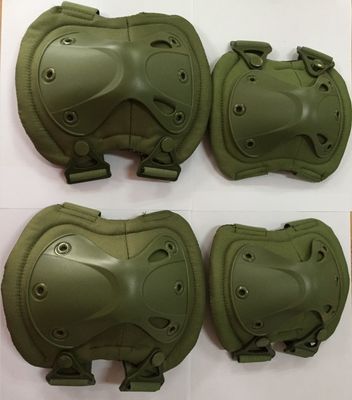 Logotipo personalizado Black Knee Elbow Pads para proteção duradoura