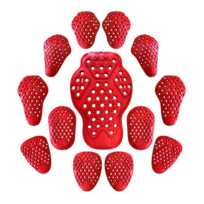 Aparelhos de volta lombares Pads de motocicleta para proteção profissional e material PU