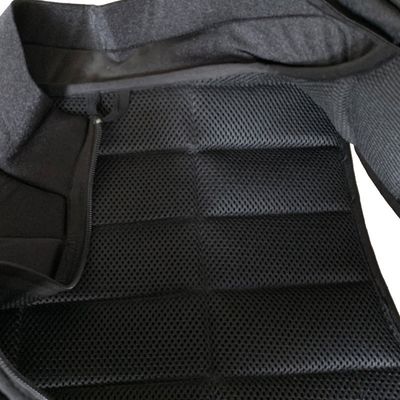 Colete de proteção corporal leve e personalizável em preto/design personalizado