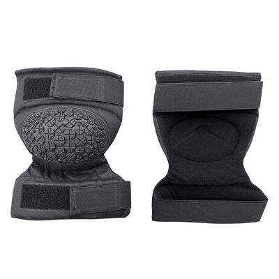 Equipamento de segurança flexível preto grosso para protecção profissional Rodilhas Cotovelos