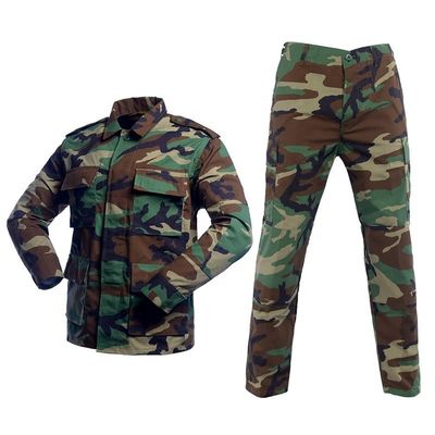 Proteção anti-UV Floresta BDU Treinamento Guarda Uniformes de vestuário personalizado 1,5 por conjunto