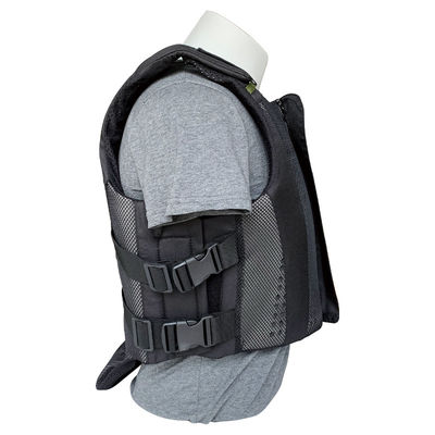 Veste de corpo equestre de material de Oxford certificada CE e respirável para cavaleiros unisex