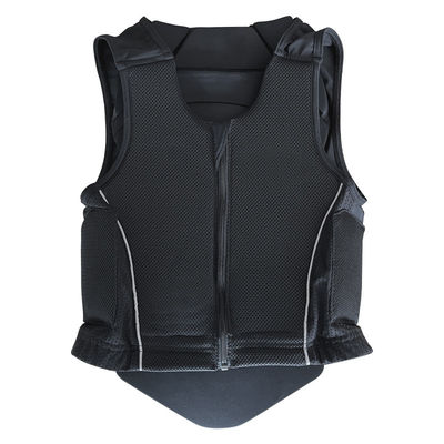 Colete unisex para equitação, certificado CE, aconchegante e respirável, 1 kg, preto