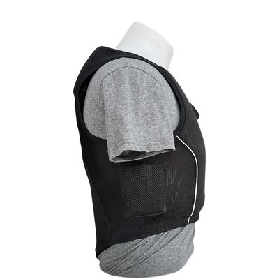 Colete unisex para equitação, certificado CE, aconchegante e respirável, 1 kg, preto