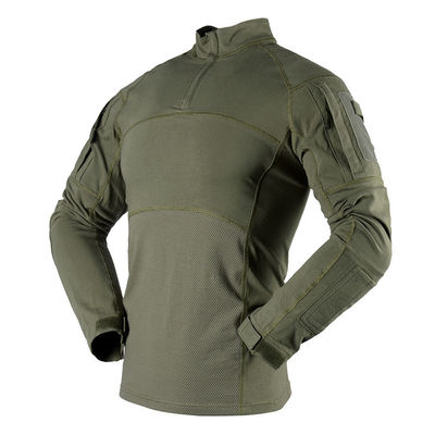 Camiseta de algodão de manga longa de cor personalizada para homens Uniforme de treino de rana de verão