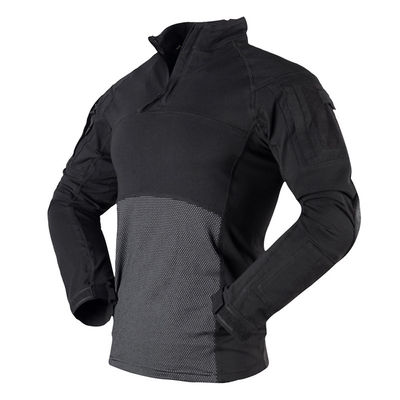 Camiseta de algodão de manga longa de cor personalizada para homens Uniforme de treino de rana de verão