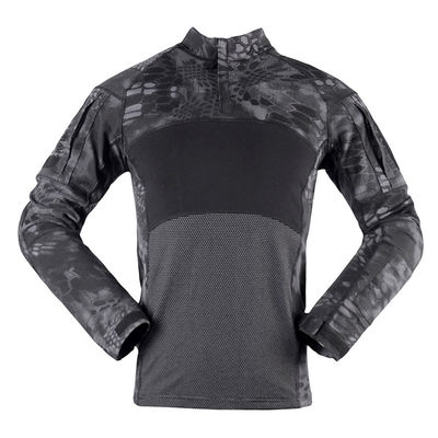 Camiseta de algodão de manga longa de cor personalizada para homens Uniforme de treino de rana de verão