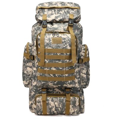 Mochila de poliéster para viagens e caminhadas