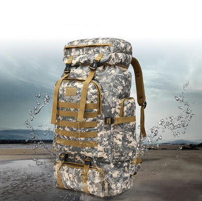 Mochila de poliéster para viagens e caminhadas