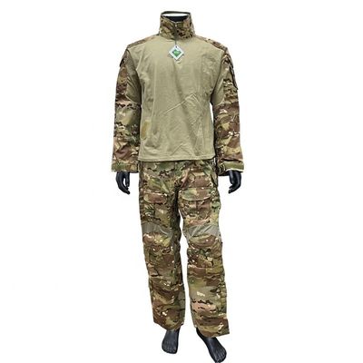 65% Poliéster 35% Algodão Uniforme de Treinamento CP Color Farda de Sapo com almofadas de cotovelo no joelho