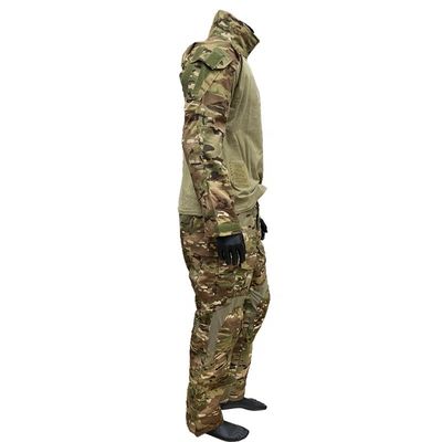 65% Poliéster 35% Algodão Uniforme de Treinamento CP Color Farda de Sapo com almofadas de cotovelo no joelho