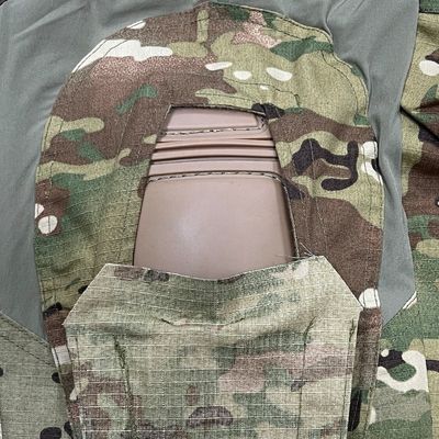 65% Poliéster 35% Algodão Uniforme de Treinamento CP Color Farda de Sapo com almofadas de cotovelo no joelho