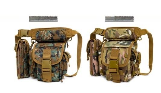 Saco de pernas Molle à prova d'água Saco de cintura multifuncional para esportes e caminhadas da Four Seasons