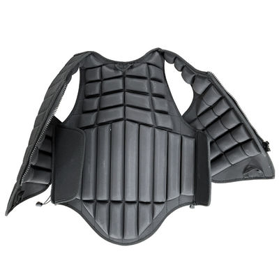 Actividades Equestres ao ar livre Essential Certified Block Foam Padded Black Unisex Vest