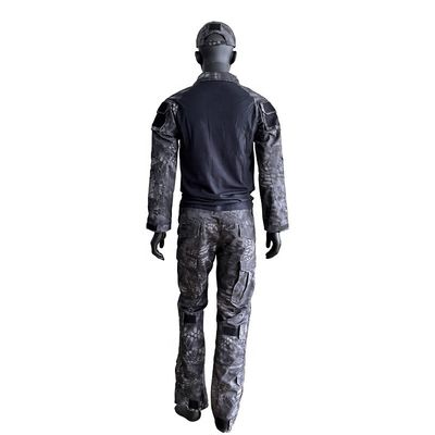 Camisa de tricô de manga longa de poliéster/algodão para homens Traje uniforme de rã em cores personalizadas