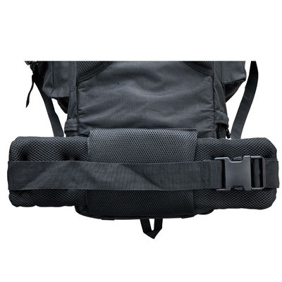 Mochila de acampamento ao ar livre resistente à água 65L de tecido de Oxford para montanhismo de alta capacidade