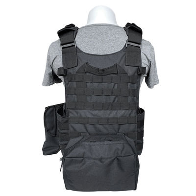 Colete de proteção multifunção com sistema Molle e bolsas para segurança do corpo nos tamanhos S-2XL