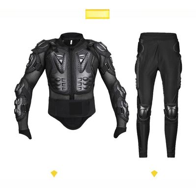 Saco e calças de motocicleta certificados ISO9001 com proteção corporal personalizada