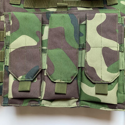 Colete de poliéster/saco de proteção corporal Cartão tamanho 63*47*50 cm Verde e durável