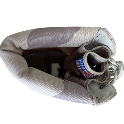 Botas de segurança masculinas para atividades ao ar livre Oxford Unisex Desert Camo Calçados de proteção