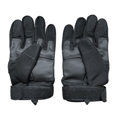 Mantenha-se aquecido e seguro durante as atividades ao ar livre no inverno com luvas de nylon / algodão / metal