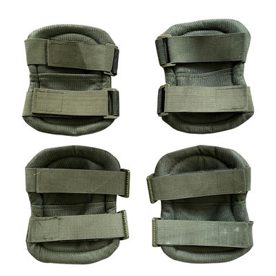 Equipamento de treino ao ar livre Protectores articulares verde-oliva com classe de proteção profissional