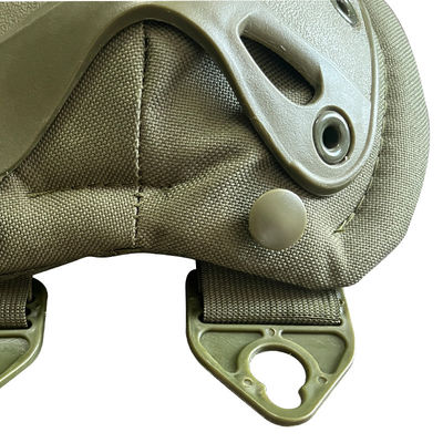Equipamento de treino ao ar livre Protectores articulares verde-oliva com classe de proteção profissional