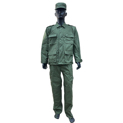 Traje de treino de mistura de poliéster e algodão Resistente ao desgaste e respirável
