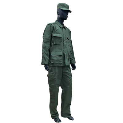 Traje de treino de mistura de poliéster e algodão Resistente ao desgaste e respirável