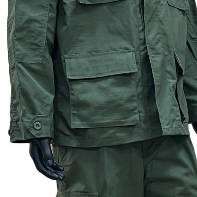 Traje de treino de mistura de poliéster e algodão Resistente ao desgaste e respirável