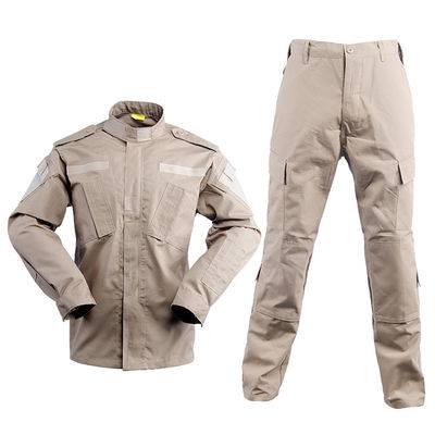 Traje de treino de manga longa para homens Traje de treino de CP Traje de uniforme ACU Tecido Peso 1,1 kg/conjunto